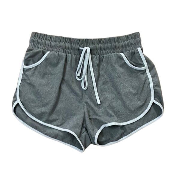 Rue21 Gray Anti Social Athletic Shorts Womens Size 1X - Picture 1 of 8